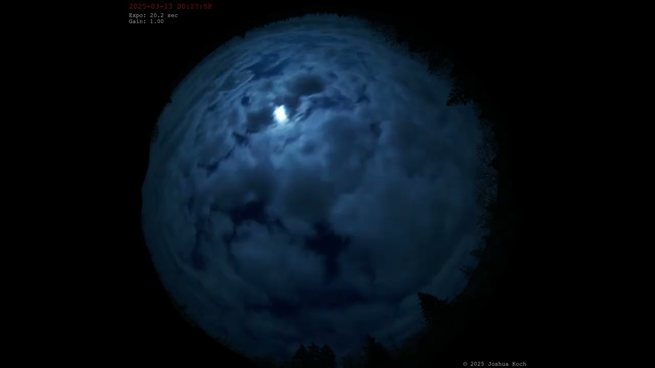 Vollmond über dem Harz – Timelapse | 4K FullDome